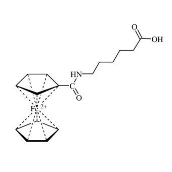 Ferrocene-amidopentyl carboxylic acid (Ferrocene-C6) 