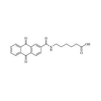 Anthraquinone-2-amidopentyl carboxylic acid (AQI-C6-COOH) 