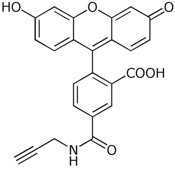 5-Carboxyfluorescein alkyne (5-FAM alkyne), single isomer 