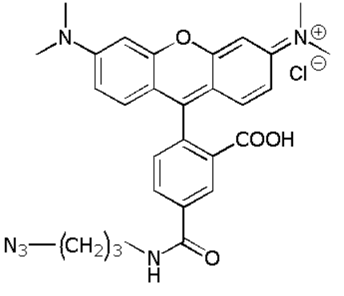 5-Carboxytetramethylrhodamine azide (5-TAMRA azide), ~single isomer 